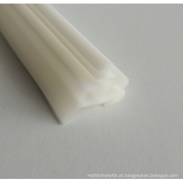 SGS Aprovado Extrusão Soft Silicone Rubber Strip